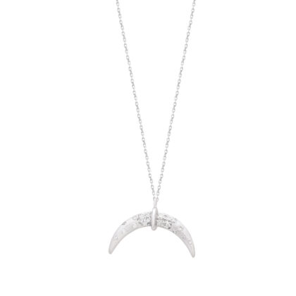 CRESCENT LONG NECKLACE